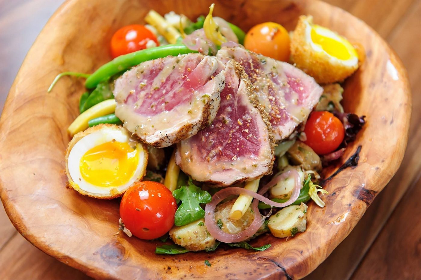 Video Blog Post Format salada de atum grelhado