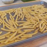 batatas fritas crocantes sem óleo