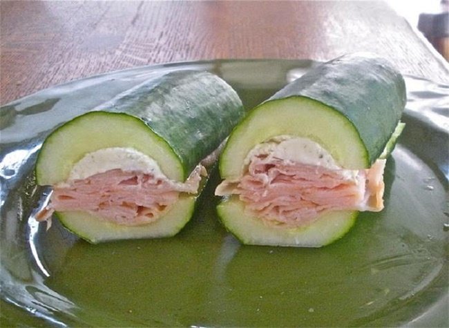 lanches sem pão