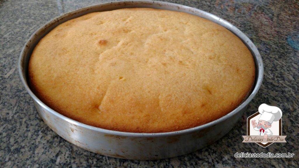 Bolo de banana de liquidificador