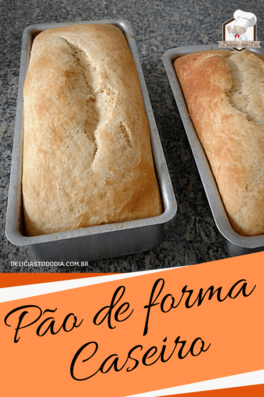 pão de forma caseiro