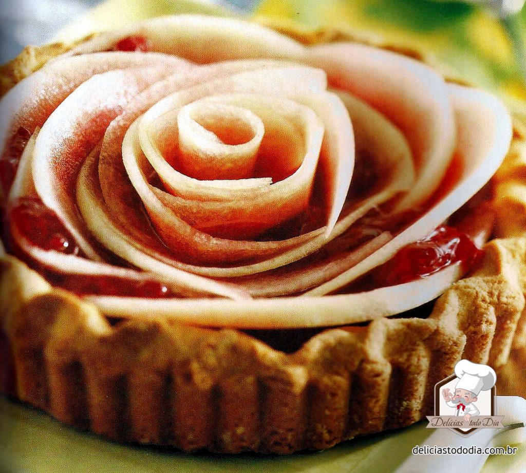 Torta de verão com melancia