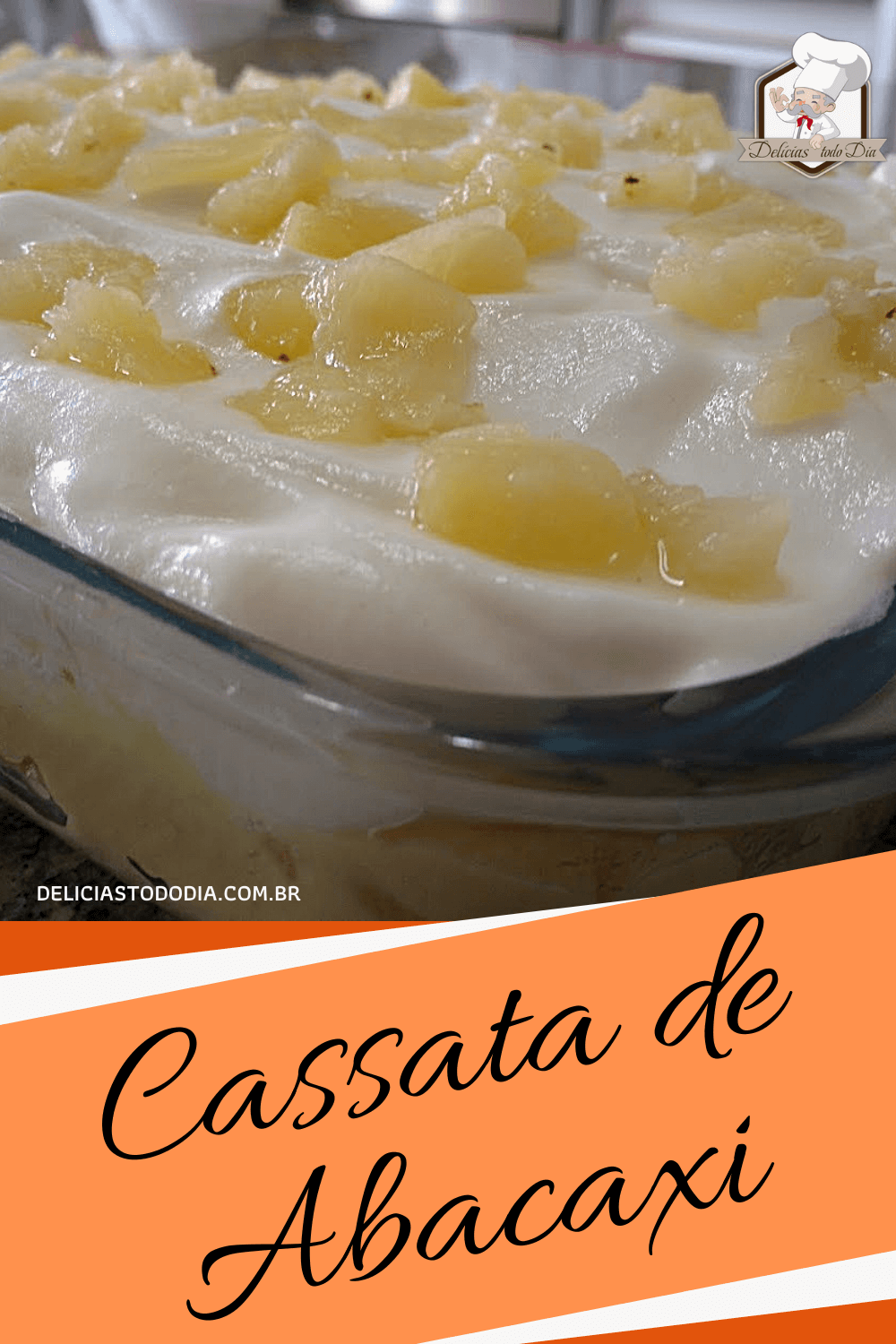 cassata de abacaxi