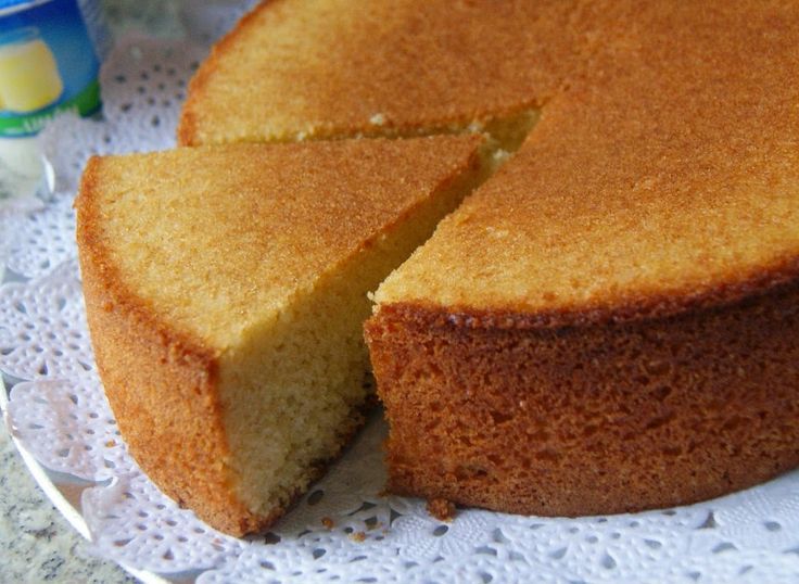 Massa de pão de ló de água