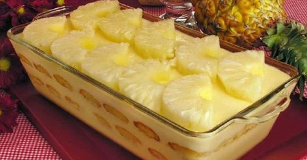 cassata de abacaxi