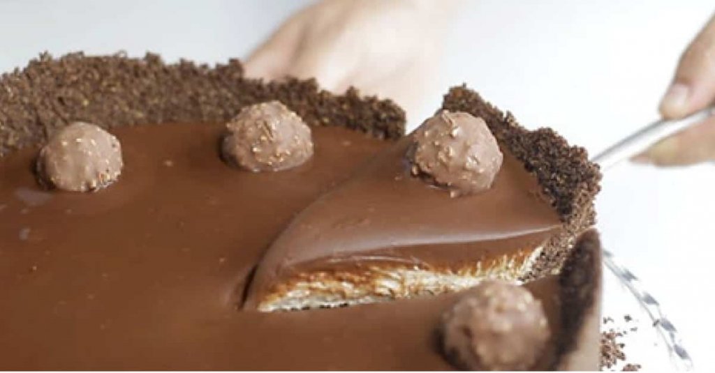 Torta de Ferrero Rocher