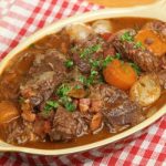 Receita deliciosa de guisado de carne de porco 1
