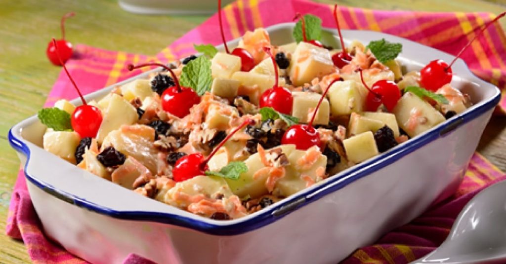 salada de maçãs