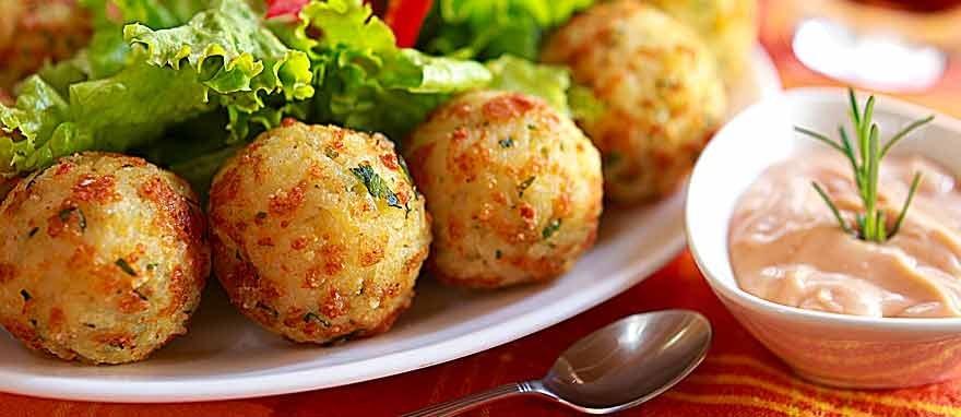 bolinho de arroz na airfryer