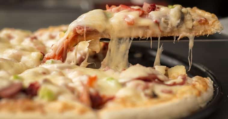 pizza de frigideira