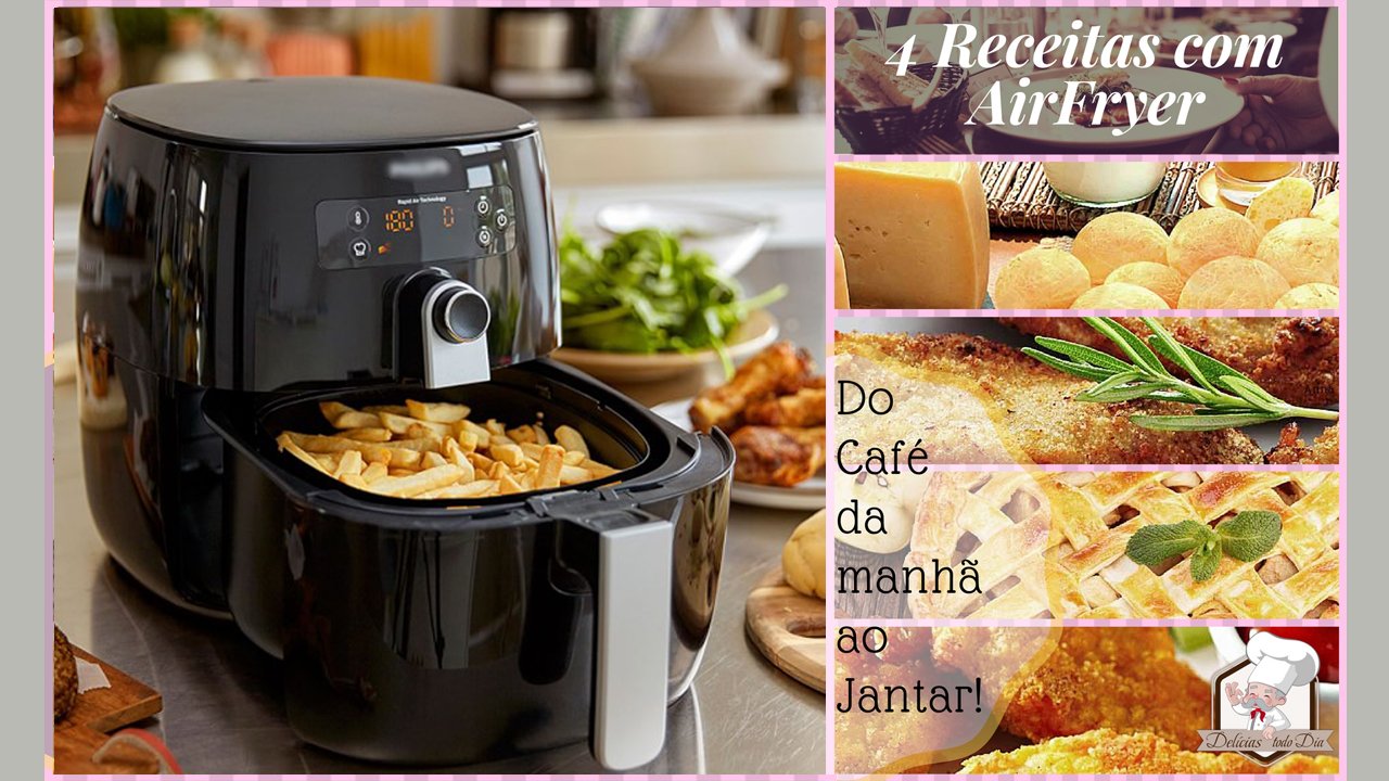 receitas feitas com AirFryer