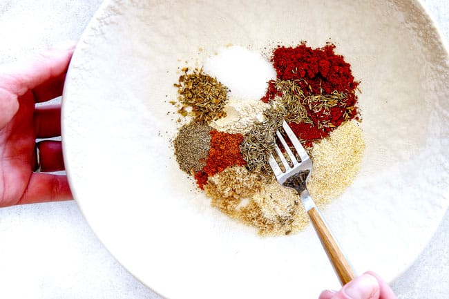  making cajun seasonoing caseiro 