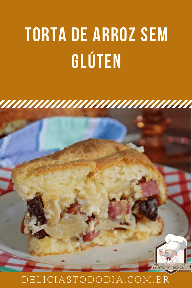 Torta de arroz sem glúten 2