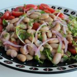 Salada de feijão branco