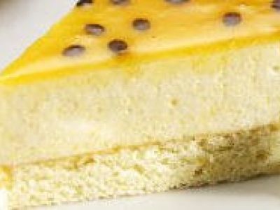 Torta mousse de maracujá