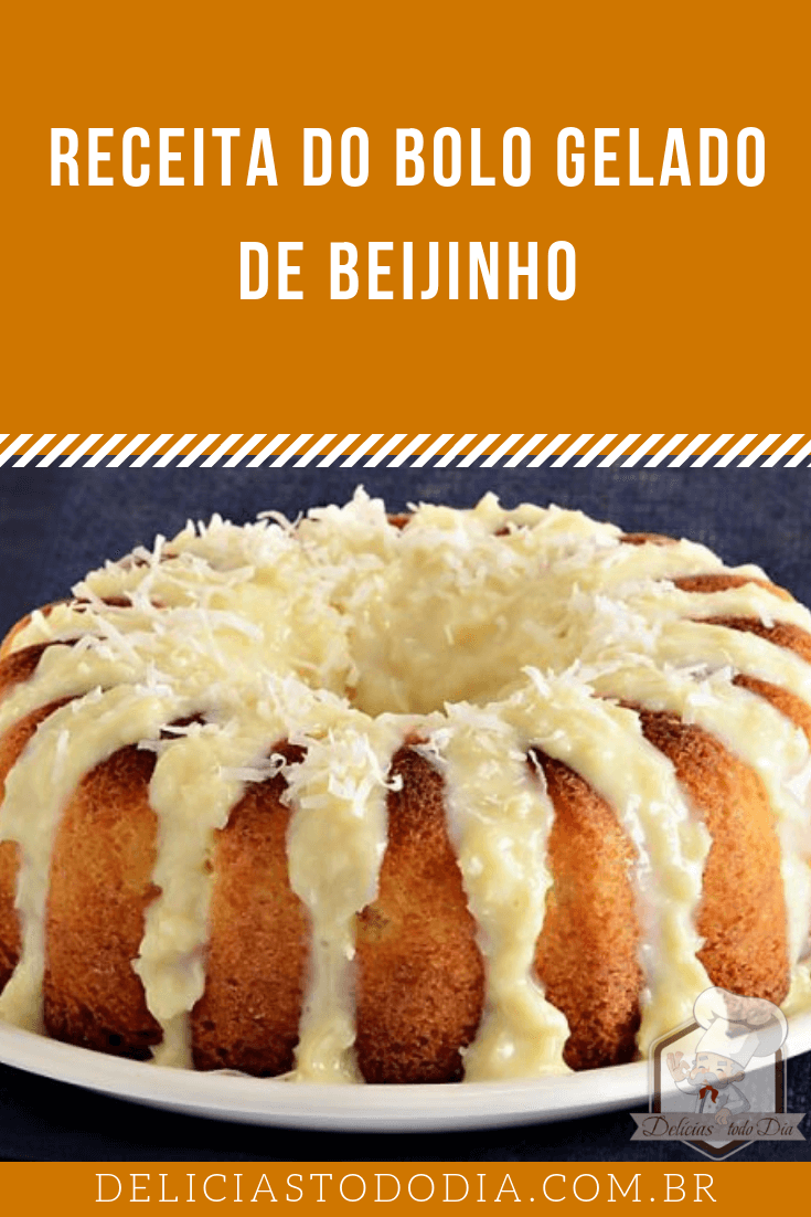 Receita do bolo gelado de beijinho 2