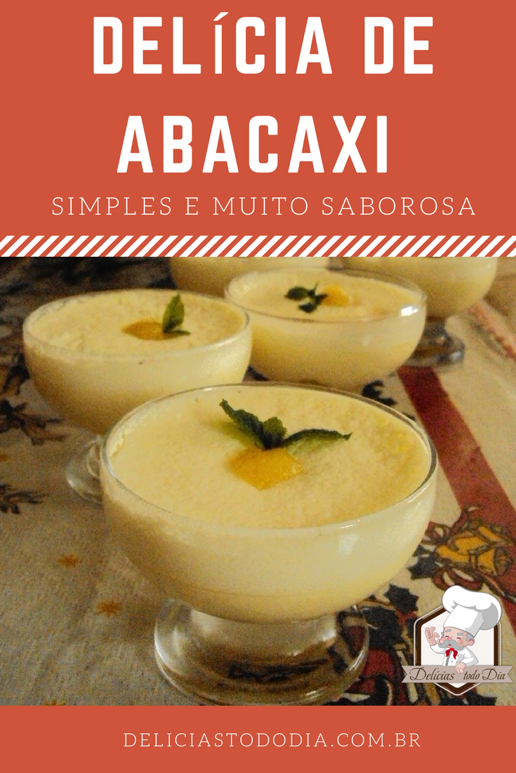 delicia de abacaxi