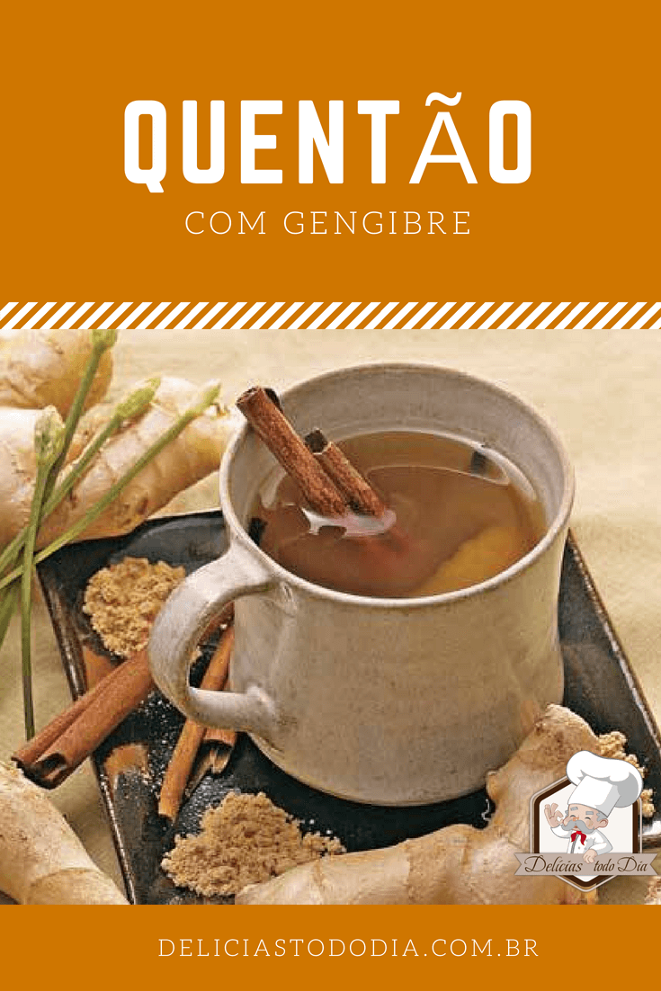 quentão com gengibre