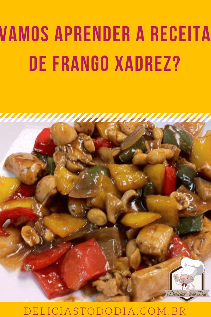 Frango xadrez à minha moda – Macho Cozinha