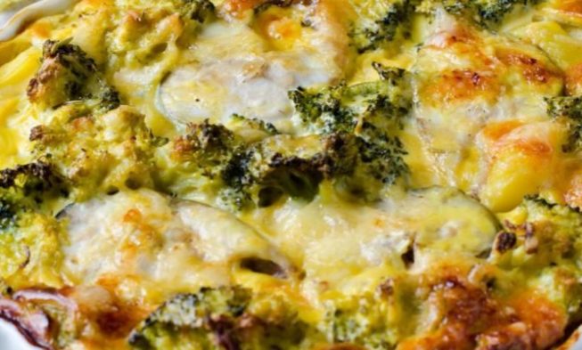 Receita deliciosa de brócolis gratinado. img