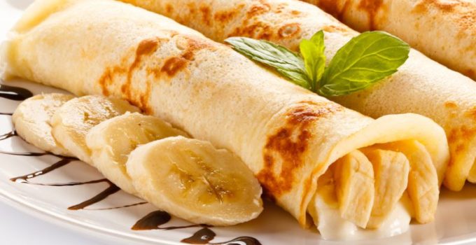 crepioca de banana fit