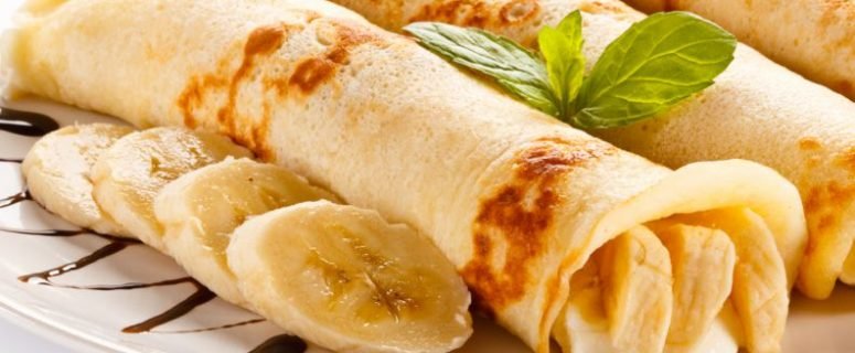 crepioca de banana fit