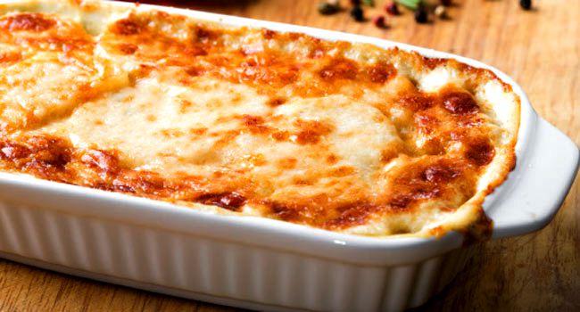 Batata assada com requeijão cremoso