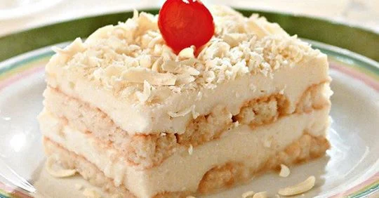 Pavê de chocolate branco