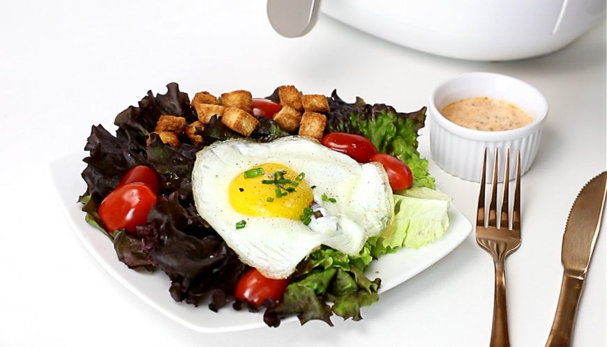ovo frito na airfryer