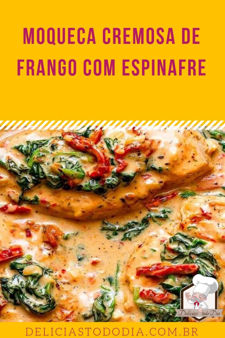 Moqueca Cremosa de Frango com Espinafre 1