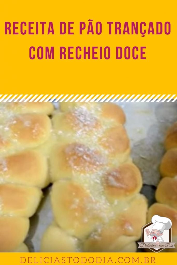 receita de pão trançado