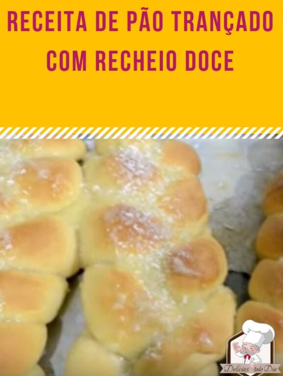 receita de pão trançado