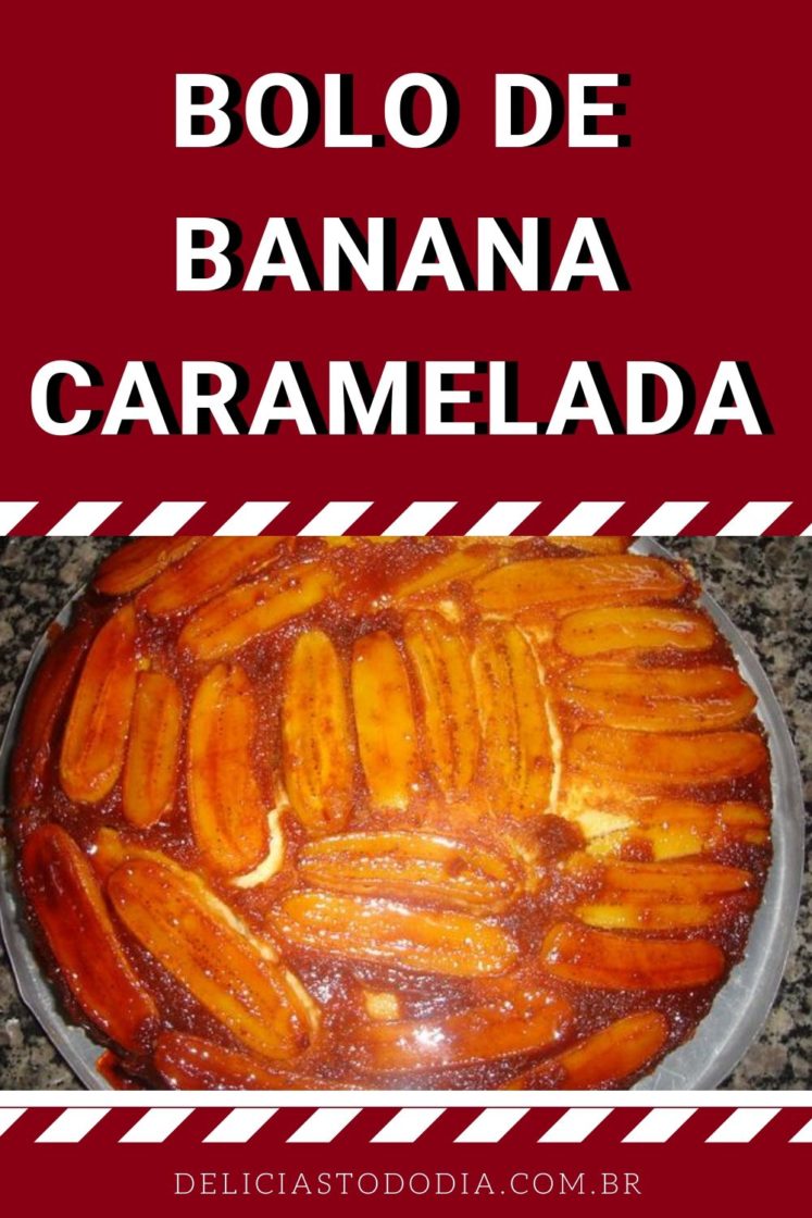 Bolo de Banana Caramelada 1