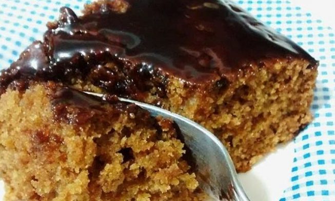 Bolo integral de cenoura com aveia e mel img