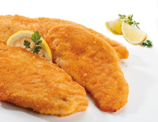 Filé de frango a milanesa