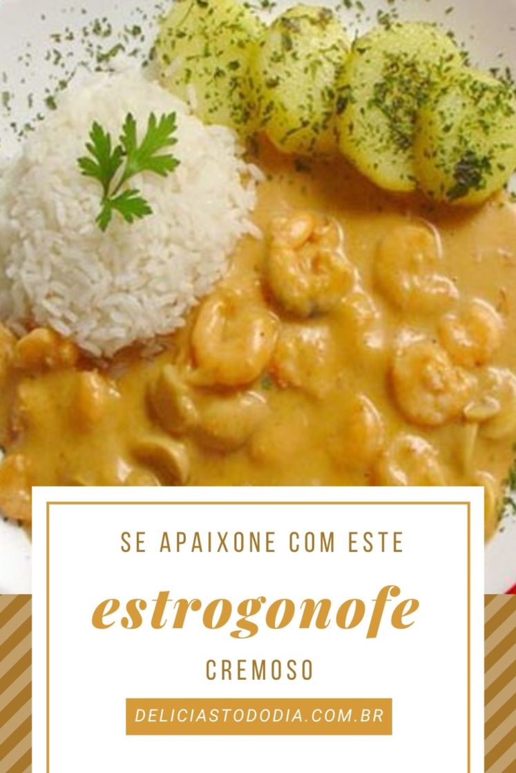 Estrogonofe de camarão 1