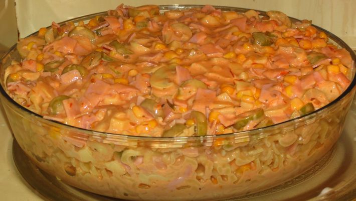 macarrão com requeijão