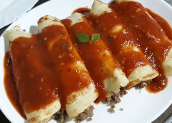 panqueca de carne moida
