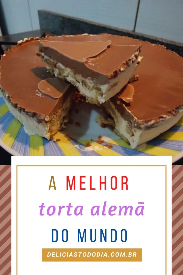 Torta Alemã rápida e fácil 1 Torta alemã rápida e fácil