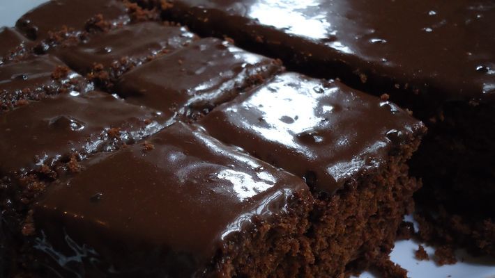 Bolo de Café e Chocolate