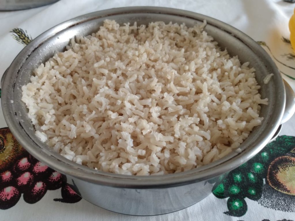 Arroz integral simples