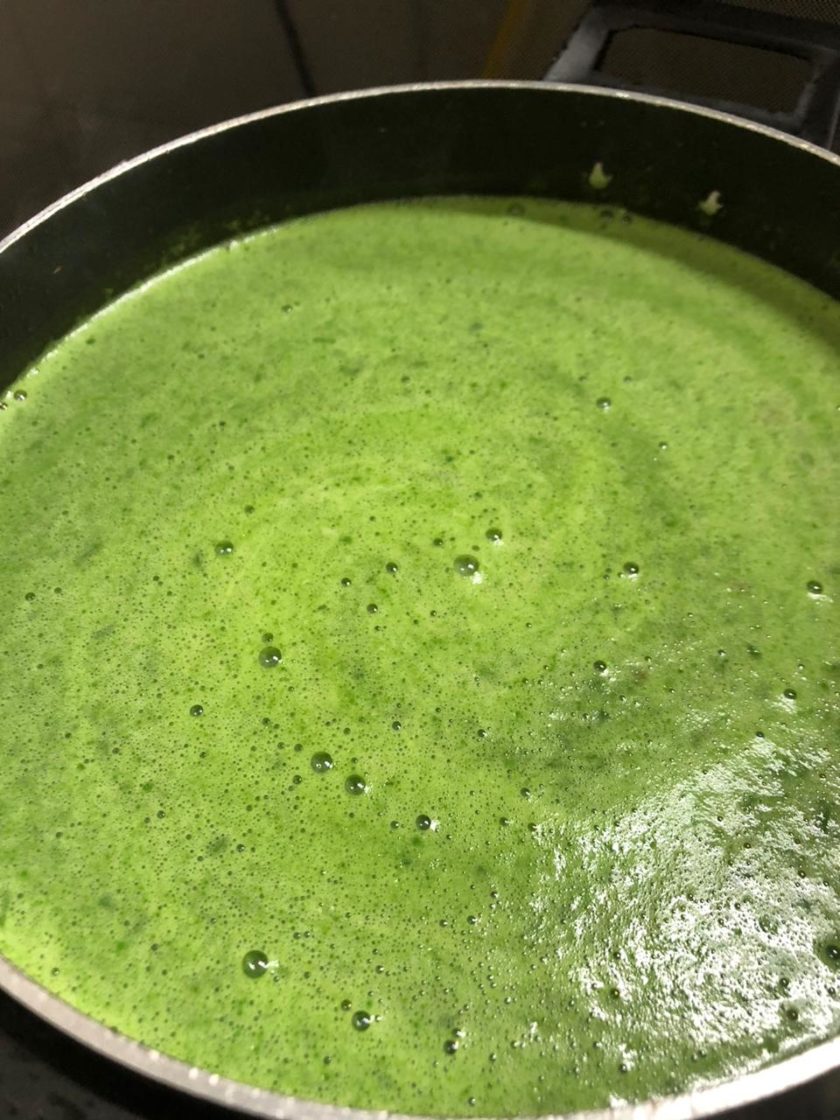 Caldo Verde Preparo