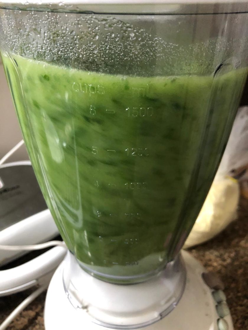 Caldo Verde preparo