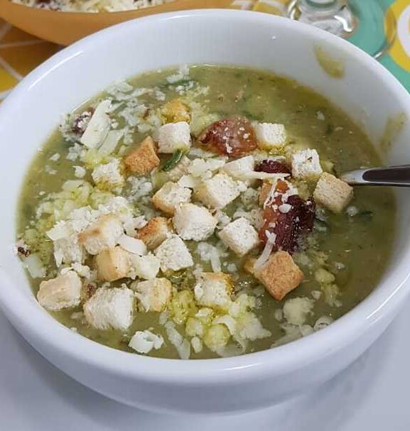 Caldo verde crop