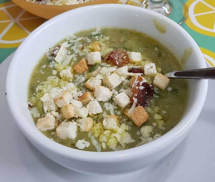 Caldo verde crop