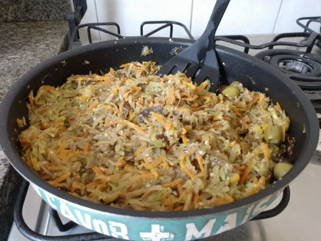 refogado de legumes