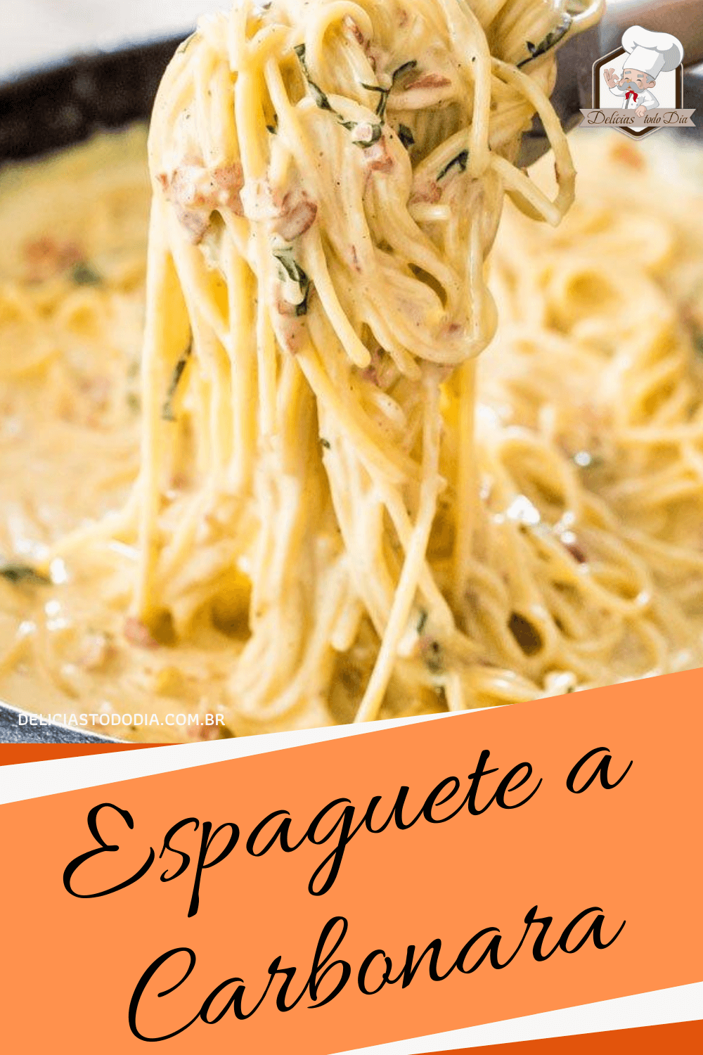 macarrão a carbonara