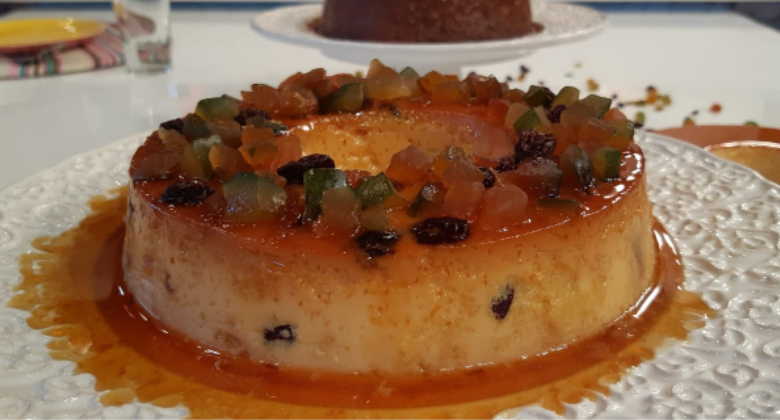 Pudim de Panetone