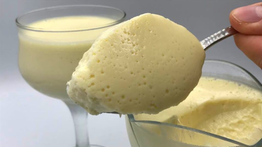mousse de leite ninho