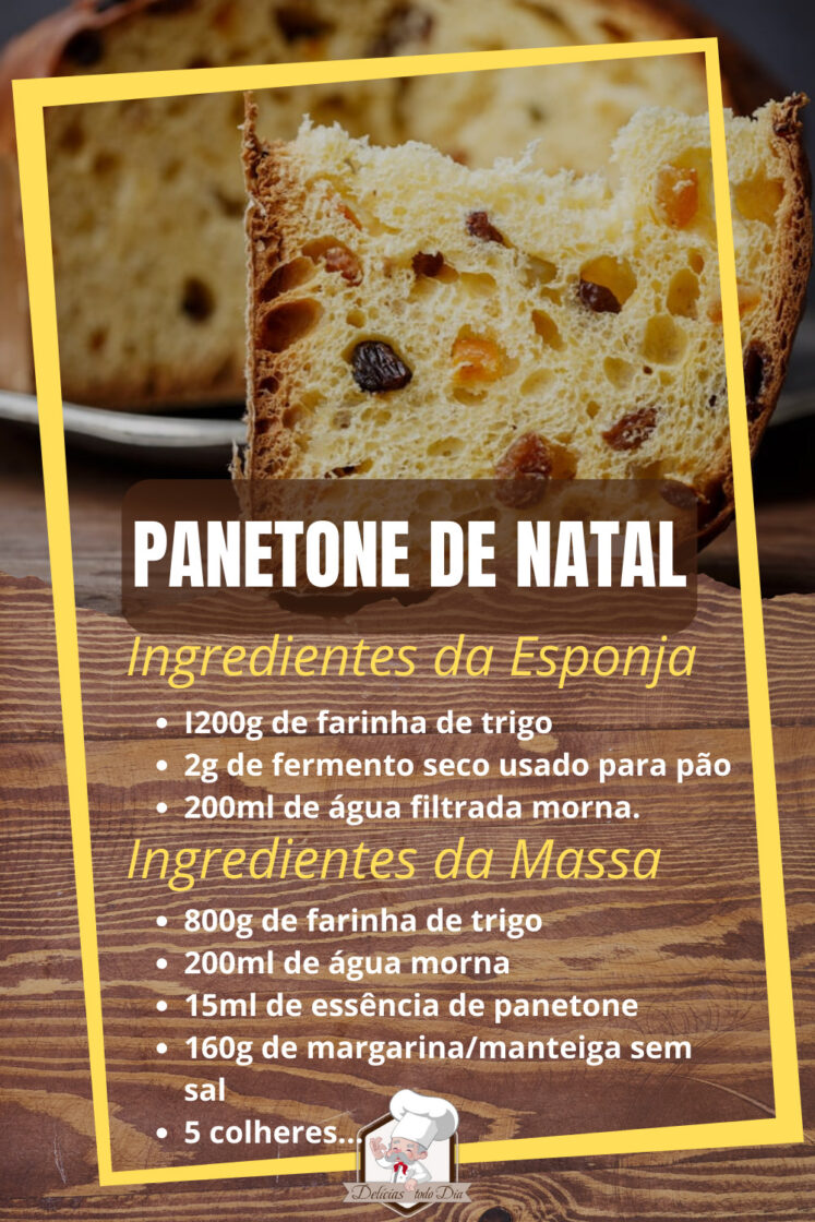 panetone de natal